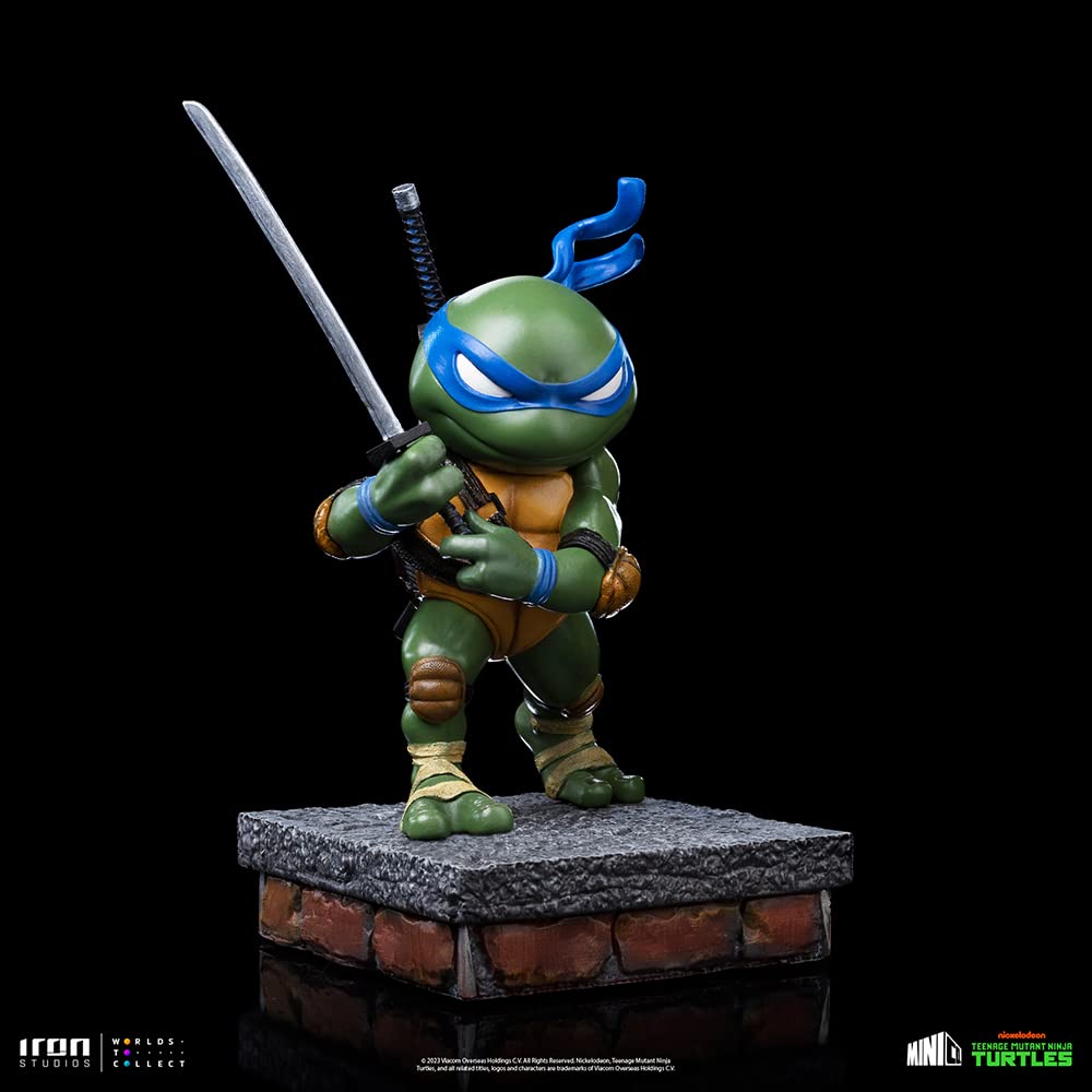 Iron Studios Leonardo MiniCo 7.1-Inch TMNT Statue | SDCC 2023 Exclusive