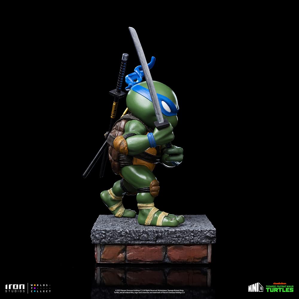 Iron Studios Leonardo MiniCo 7.1-Inch TMNT Statue | SDCC 2023 Exclusive