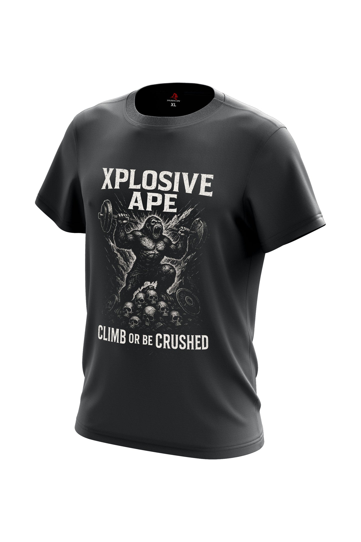 XAPE Iron Summit Tee - Charcoal