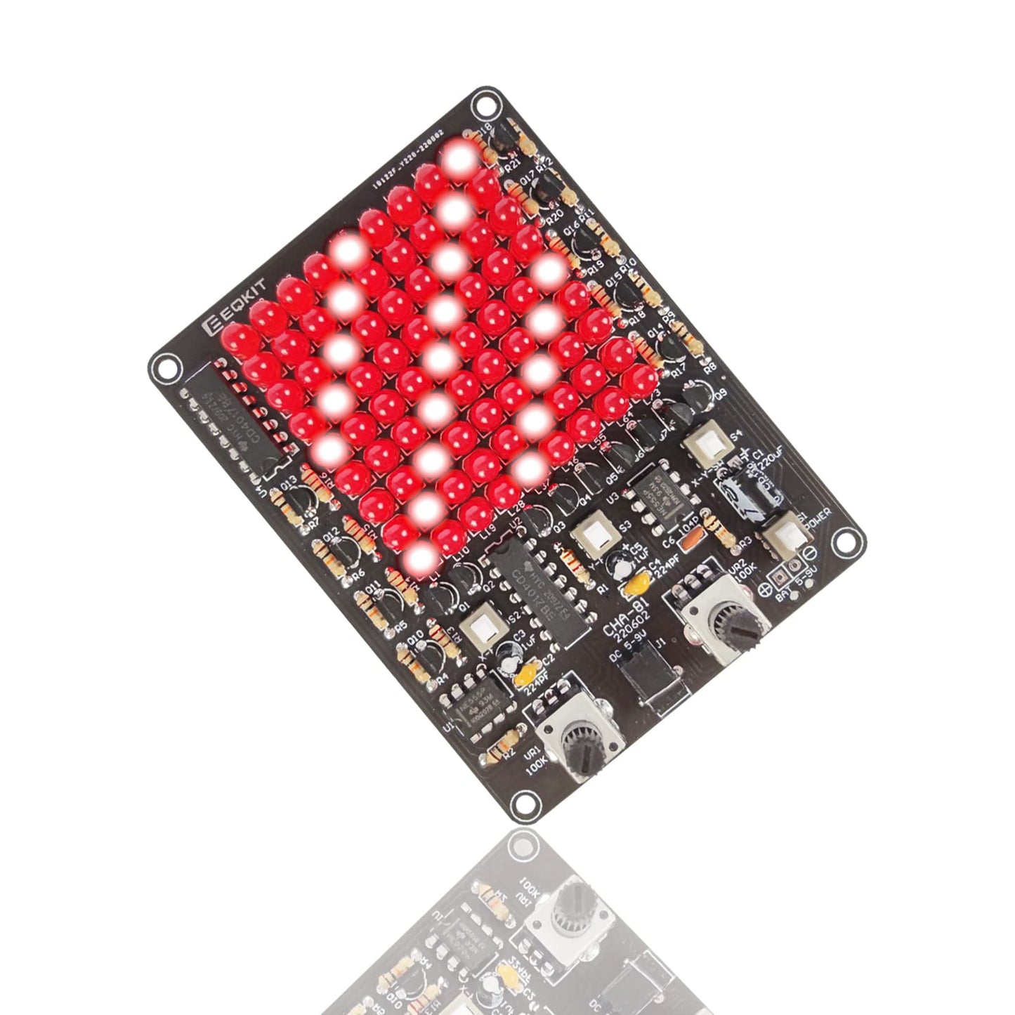 IS Soldering Learning Kit with Knob-Control LED Light – Soldering Practice for STEM Learning