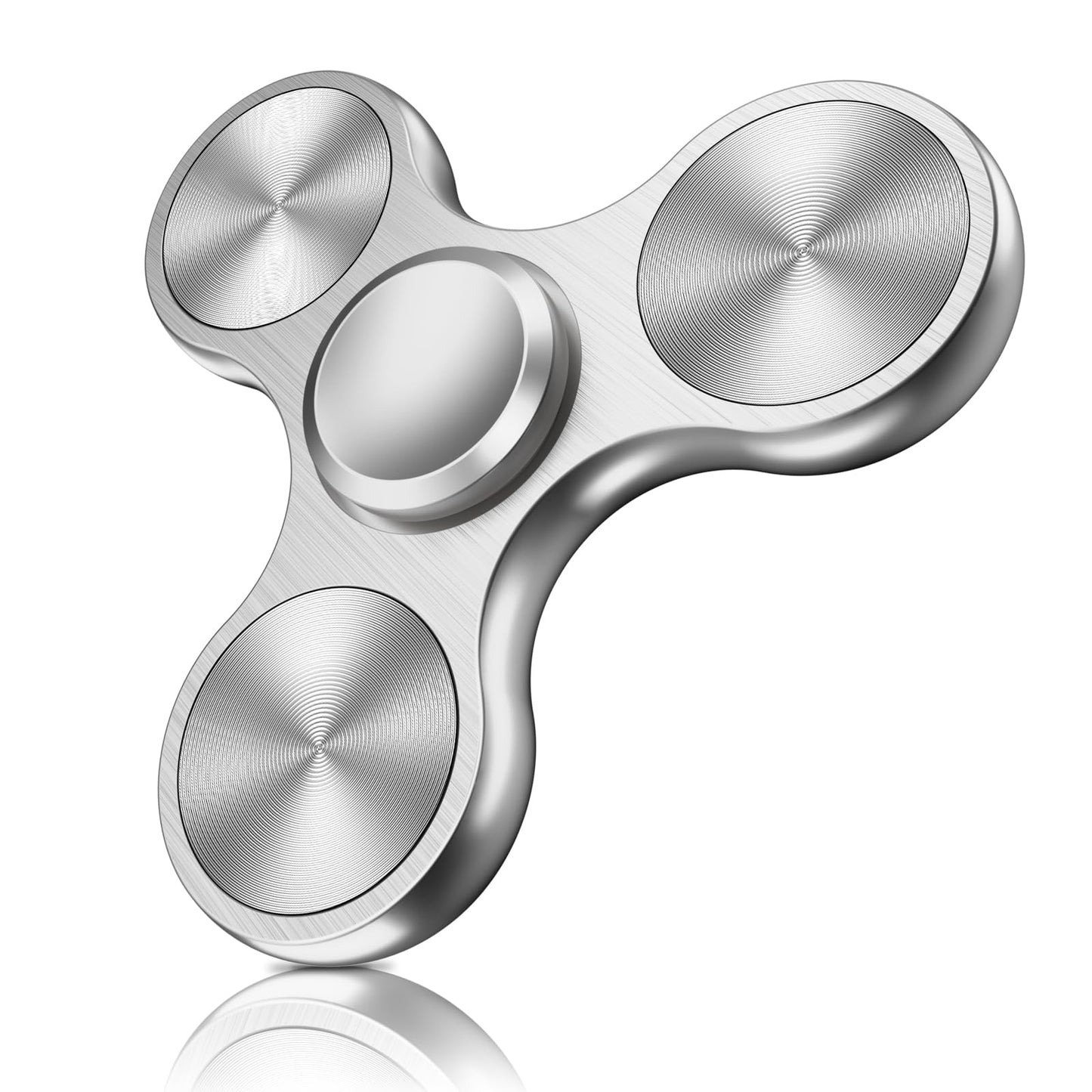 Isapral Fidget Spinner – Stainless Steel High-Speed 4–8 Min Spin | EDC Stress Relief Toy