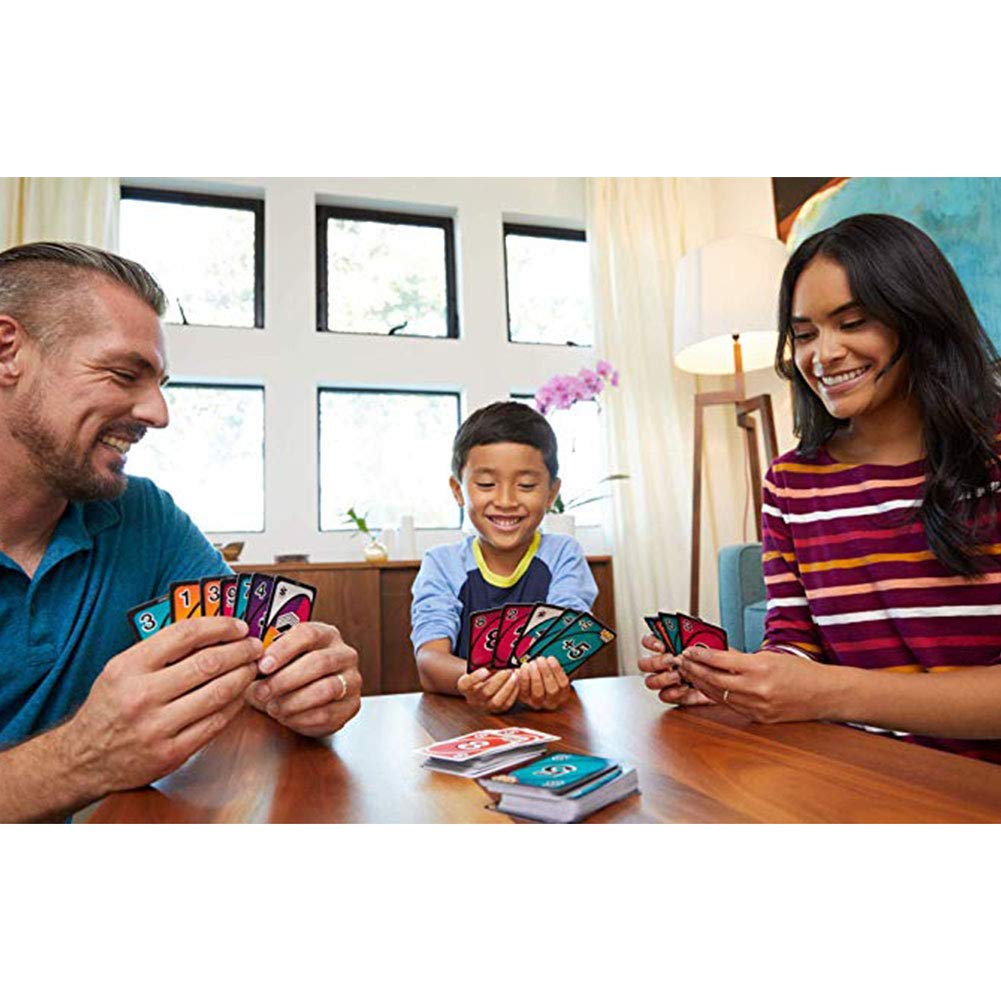 IsEasy Uno – Flip & Wild Card Card Game (108 Cards) | Family Play