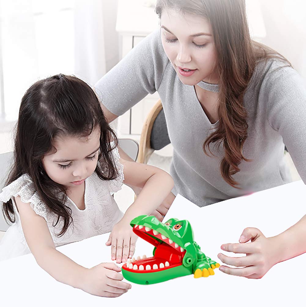 iShyan Crocodile Teeth Game for Kids – Sounds Fun Dentist Toy