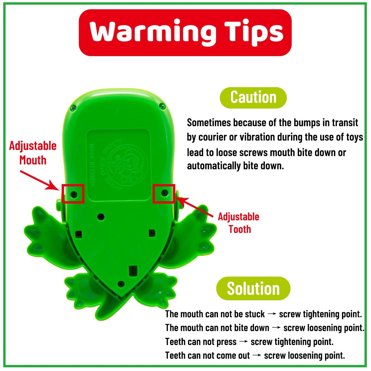 iShyan Crocodile Teeth Game for Kids – Sounds Fun Dentist Toy