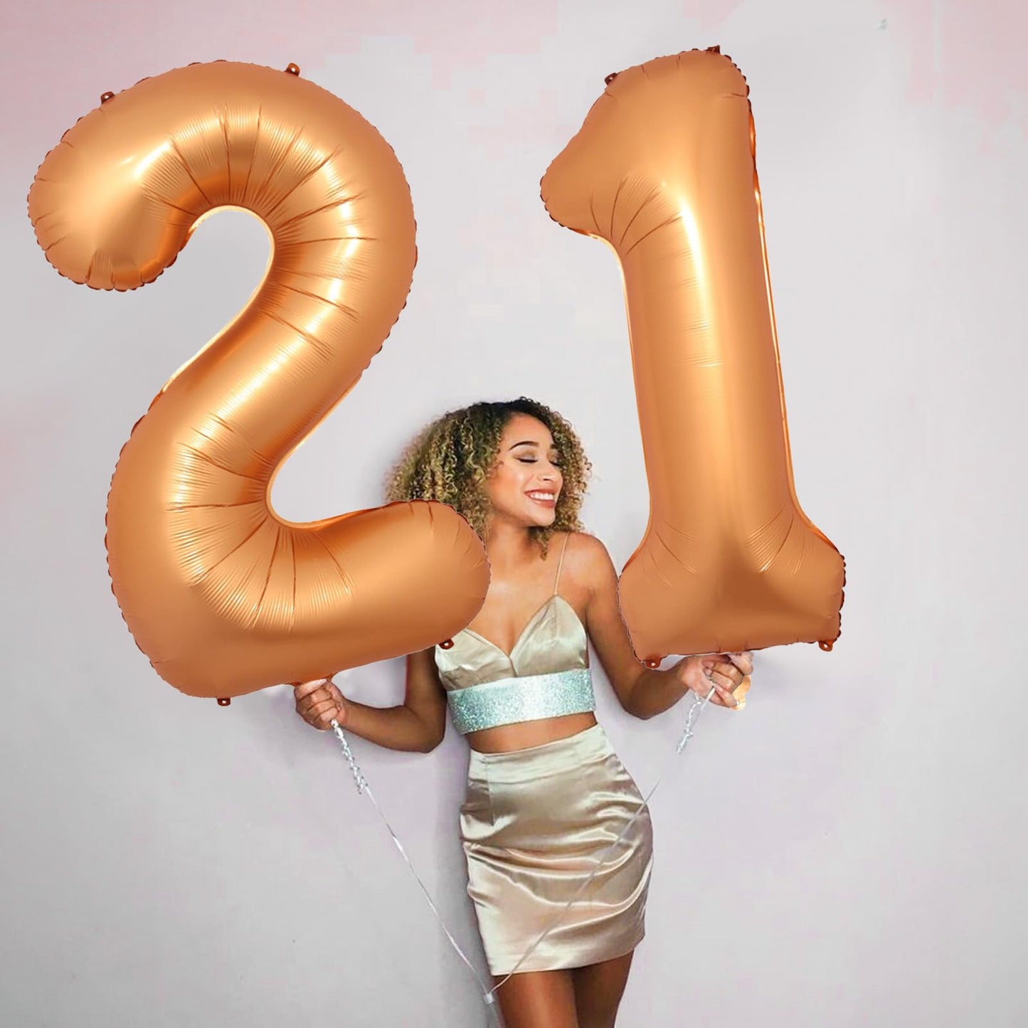 Isndare 40-Inch Orange Foil Number 4 Balloon – Birthday Party Decor