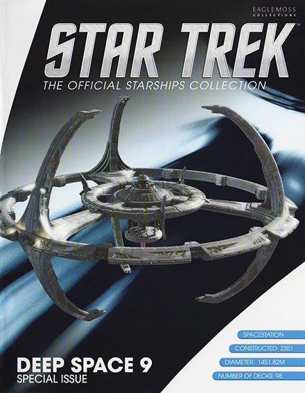 #01 Deep Space 9 DS9 Model Die-cast Ship SPECIAL ISSUE (Eaglemoss / Star Trek)