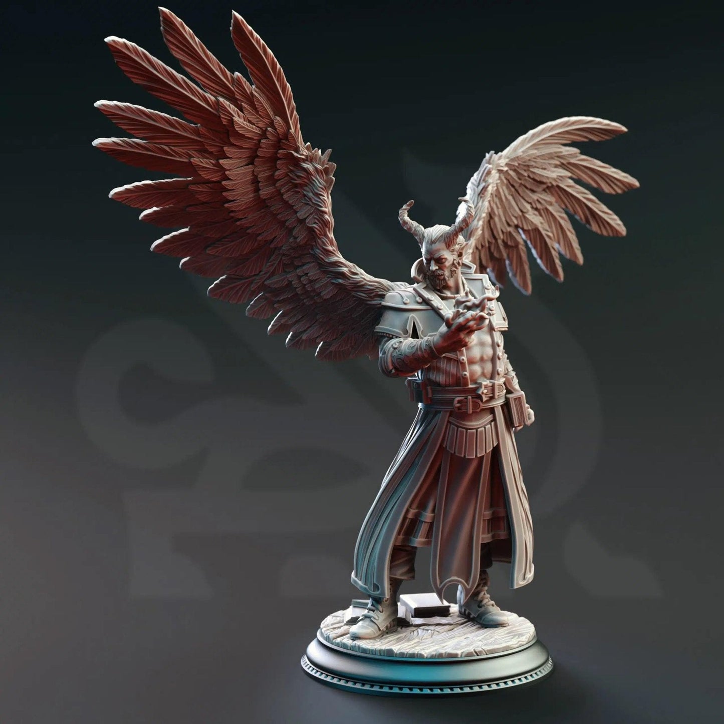 Istar the Redeemer Nosmeni Divine Soul Sorcerer - 3D Printed Sorcerer Character Miniature