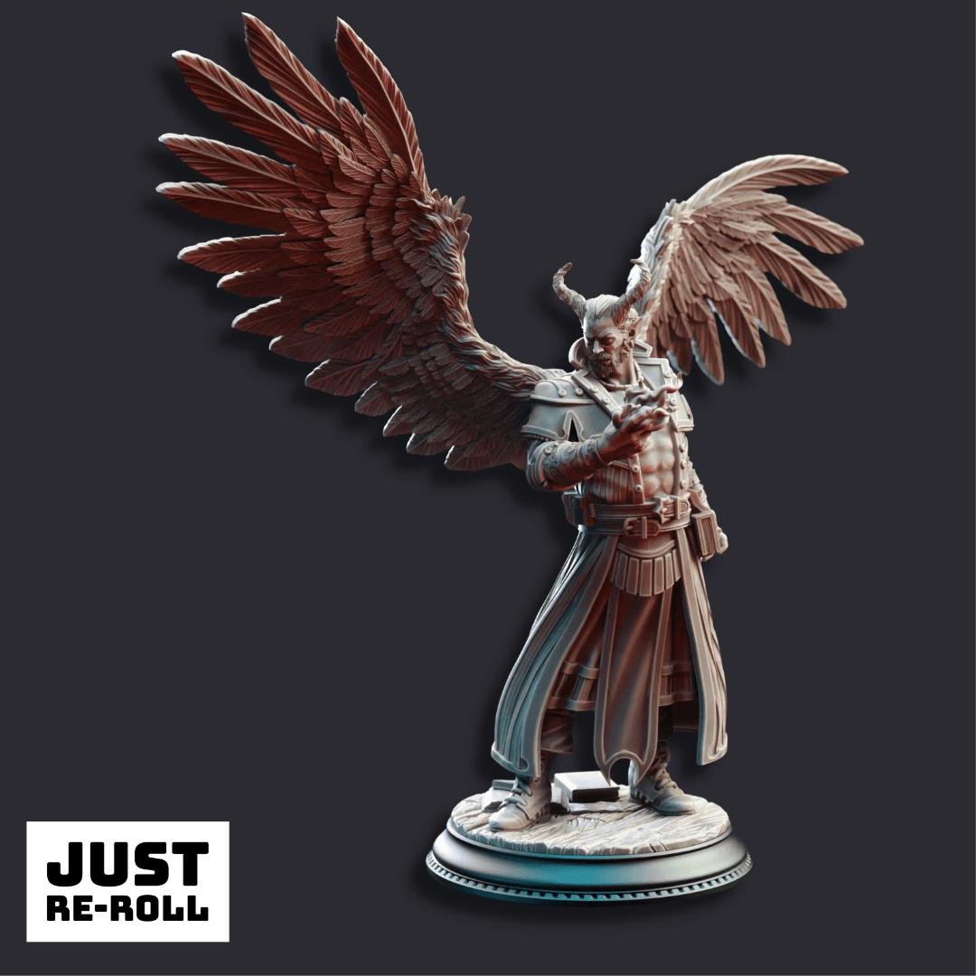 Istar the Redeemer Nosmeni Divine Soul Sorcerer - 3D Printed Sorcerer Character Miniature