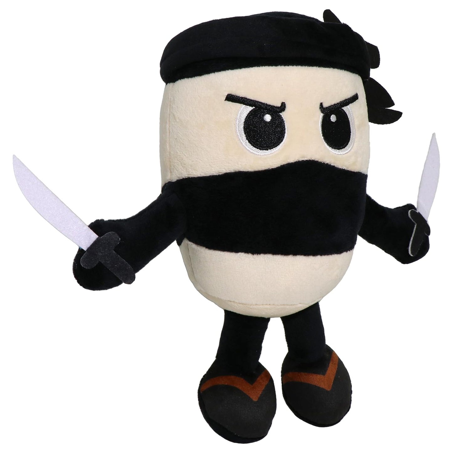 Italian Brainrot Plush – 9.8-inch Cappuccino Assassino, Cute Stuffed Toy