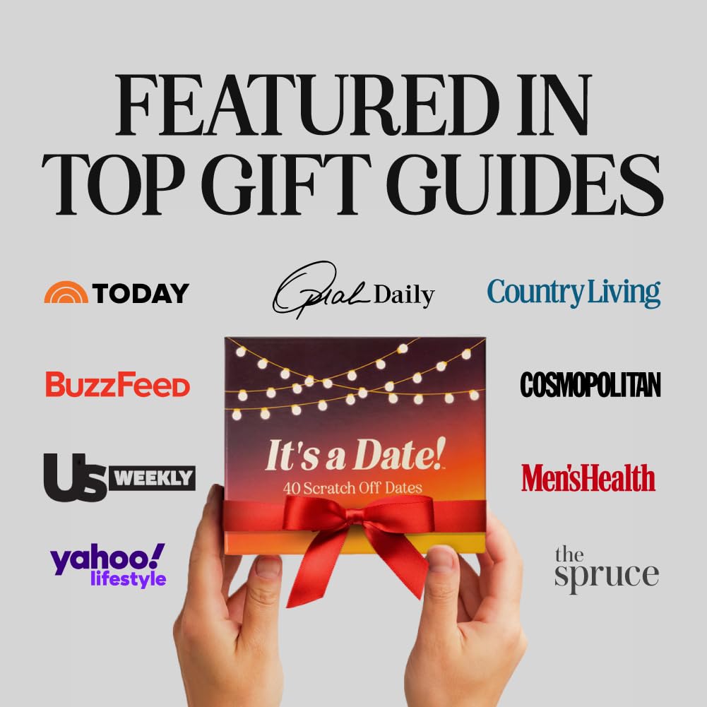 It's a Date! 40 Fun & Romantic Scratch-Off Date Night Ideas for Couples