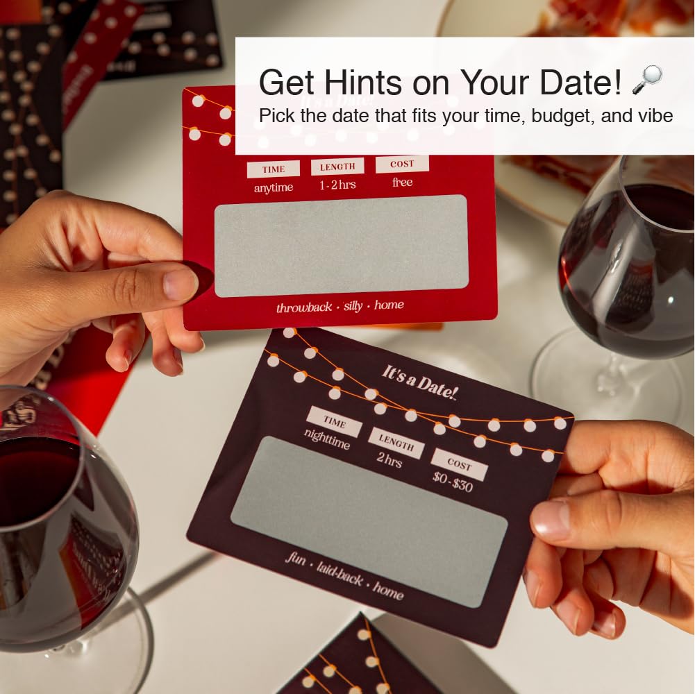 It's a Date! 40 Fun & Romantic Scratch-Off Date Night Ideas for Couples