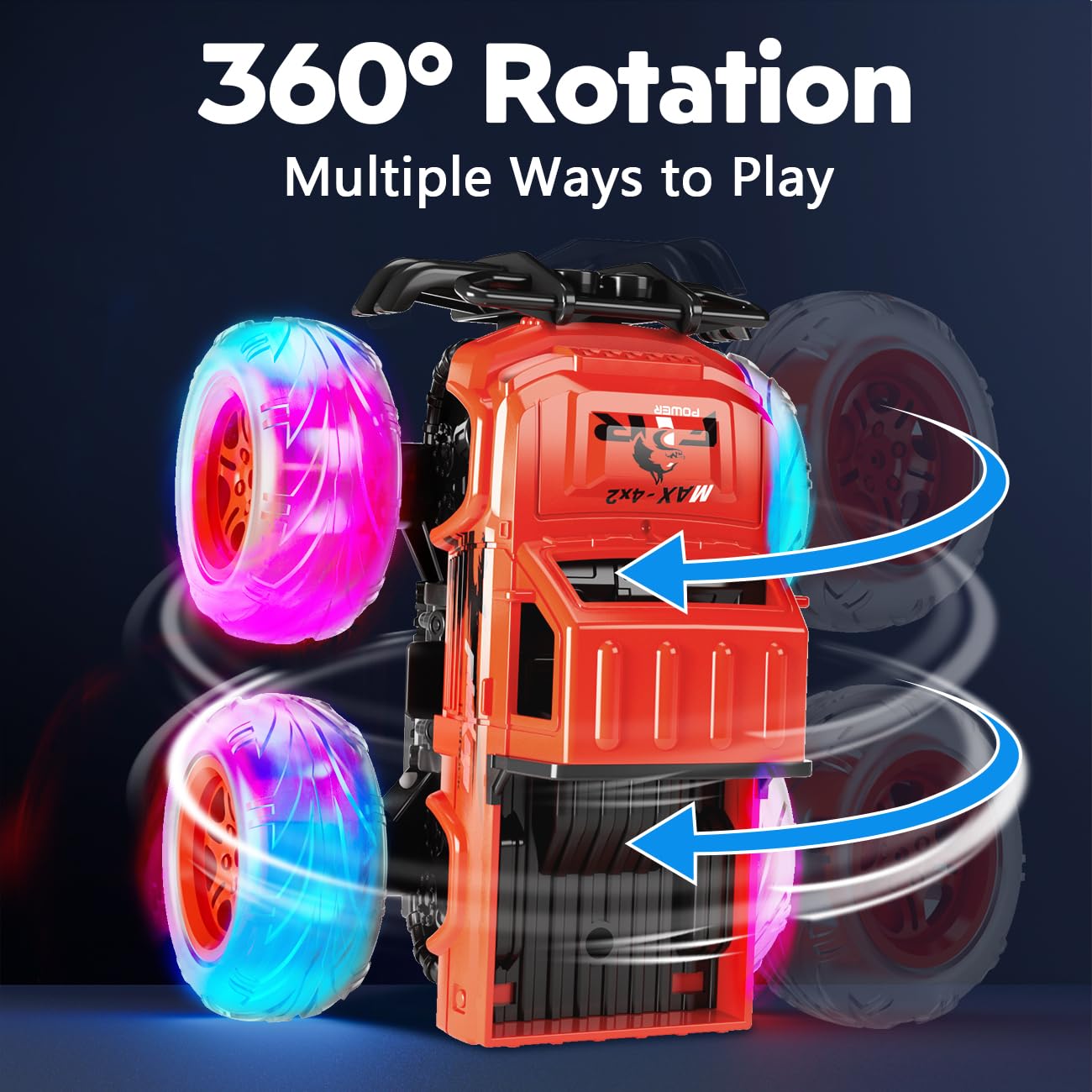 iValea Monster Trucks: Light-Up Wheels and Demolition Doubles Battle Pack