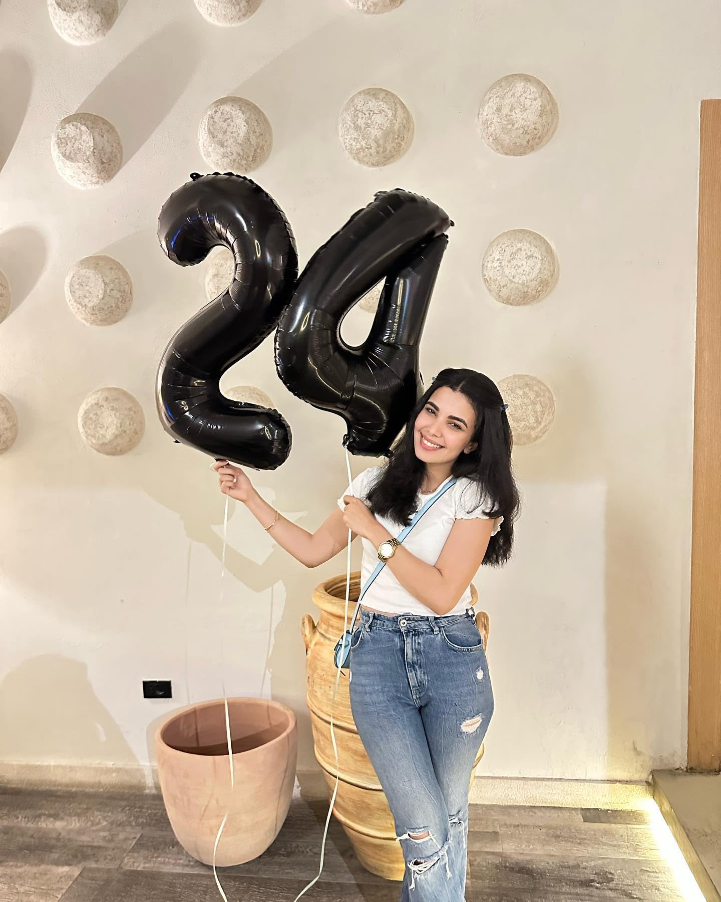IWERP Black Number 14 Balloon – 40-Inch Birthday Decorations