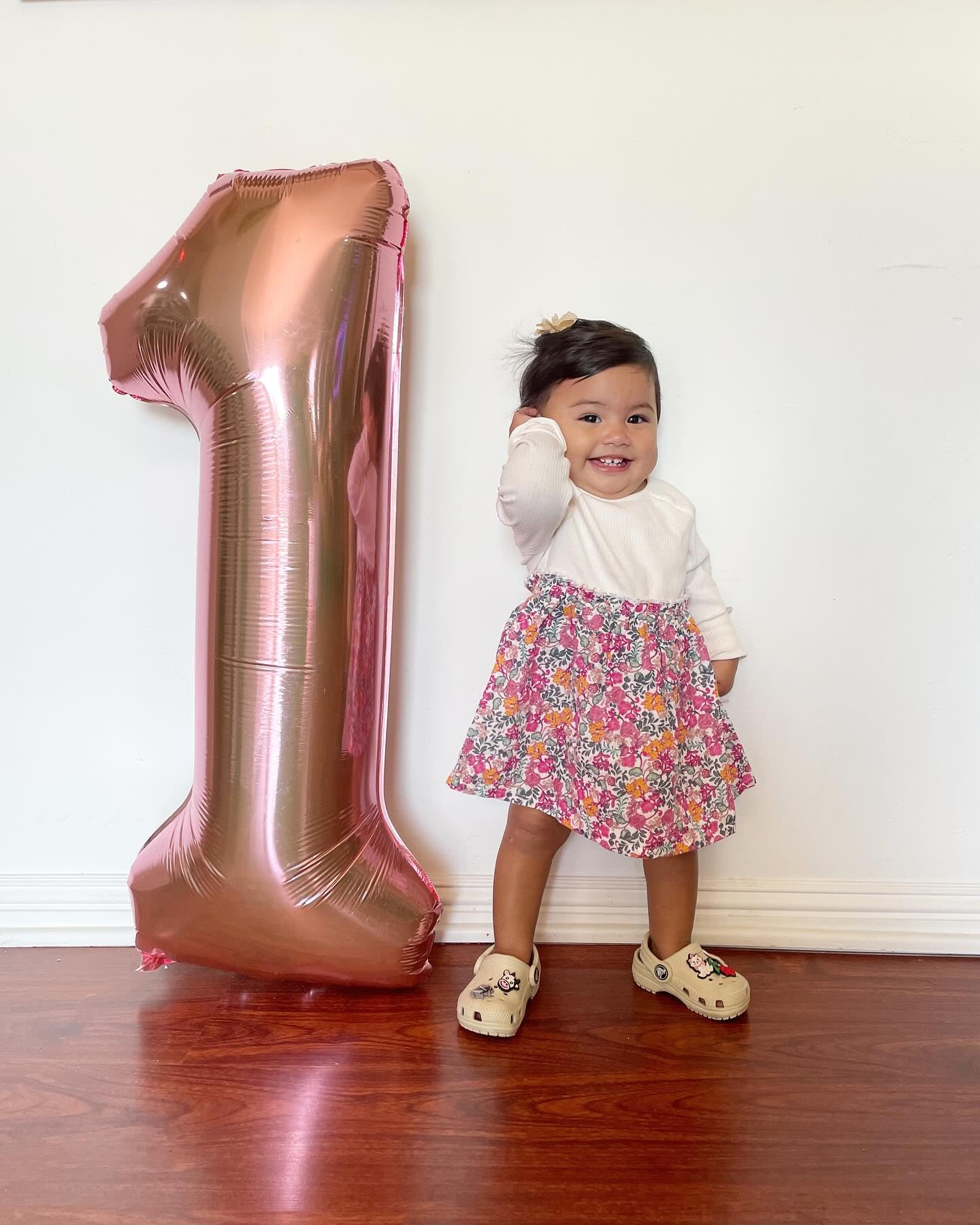 IWERP Rose Gold Number 14 Balloon – 40 Inch 14th Birthday Decor