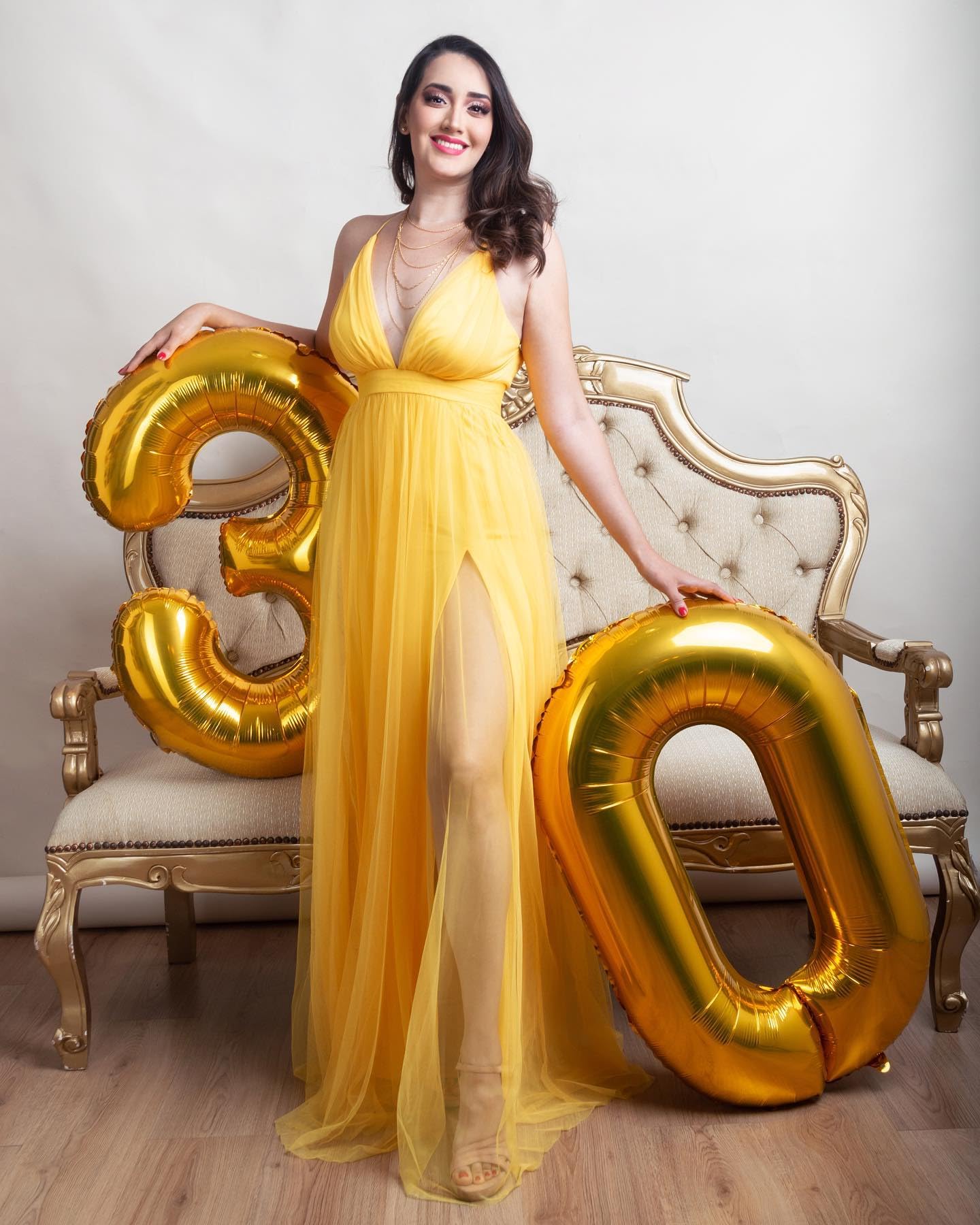 IWERP 30th Birthday Balloon – 40-Inch Gold Number 30 Balloon for Celebrations | Premium Party Decorations