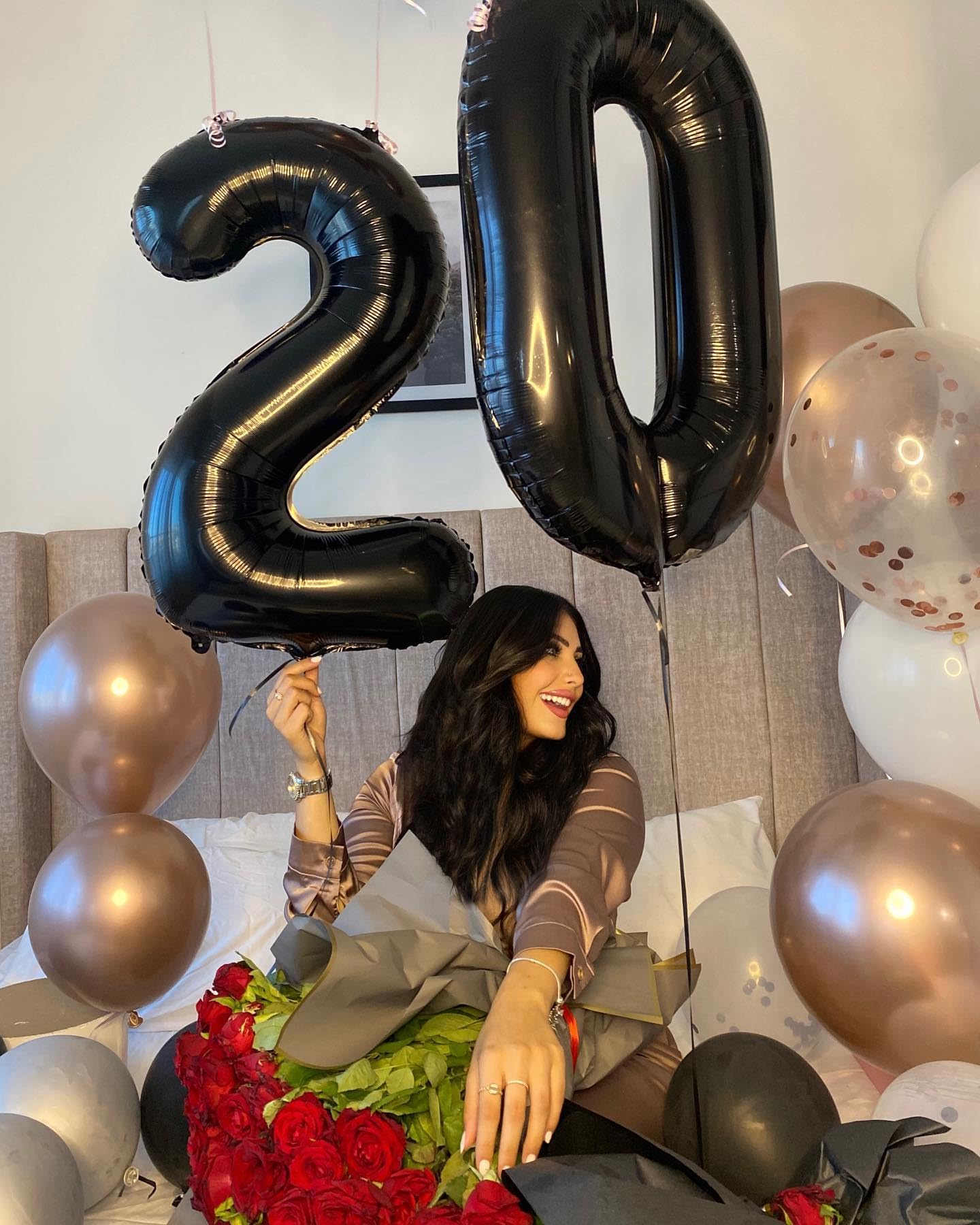 IWERP Black Number 9 Balloon 40 Inch – 9th Birthday Decorations