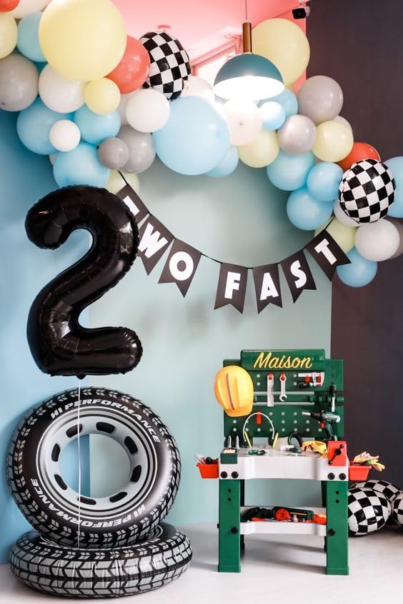 IWERP 40-Inch Black 11 Balloon – 11th Birthday Decorations for Boys & Girls