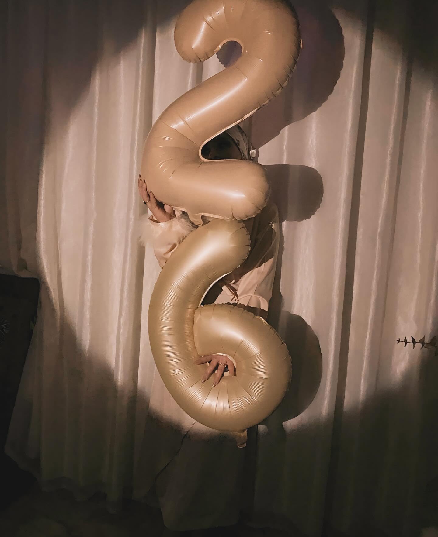 IWERP Light Brown Number 4 Balloon 40 Inch | 4th Birthday Decorations & Party Supplies