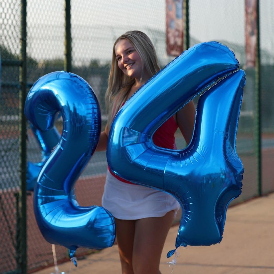 IWERP Navy Blue Number 23 Balloon — 40-Inch Birthday Decoration for 23rd Celebration