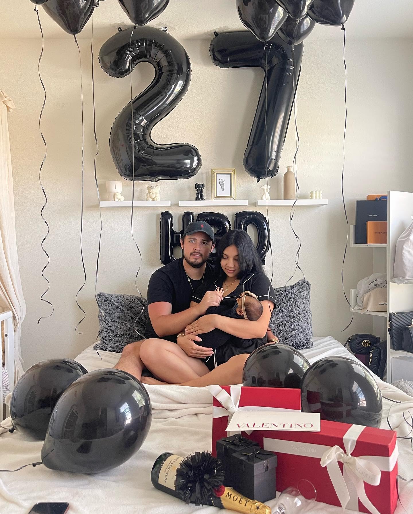 IWERP Black 40-Inch Number 7 Balloon – 7th Birthday Decorations