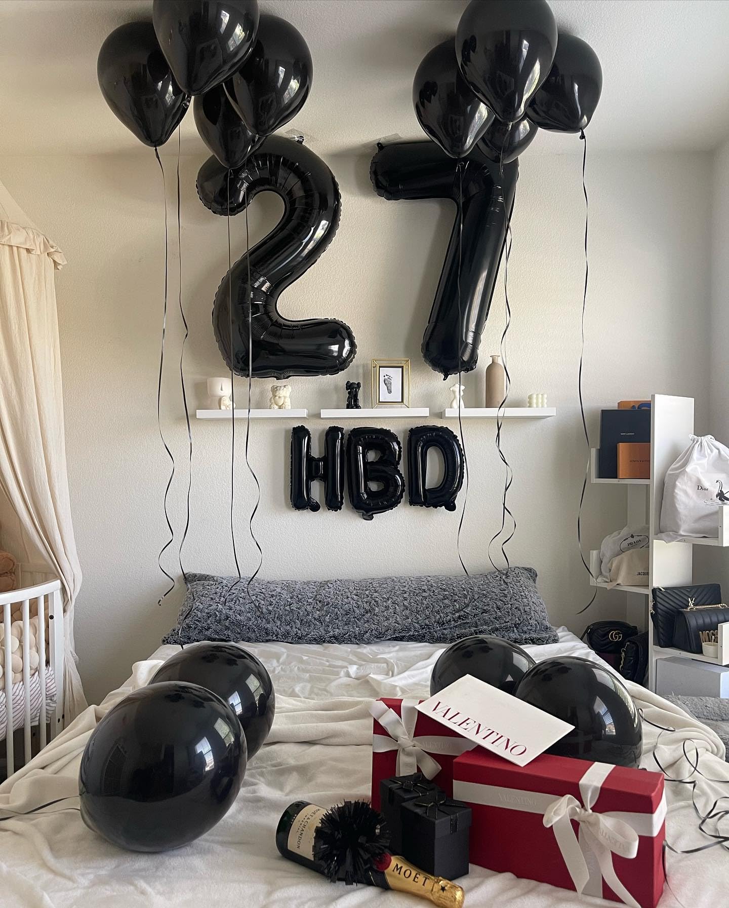 IWERP Black Number 70 Balloon – 40-Inch 70th Birthday Decor