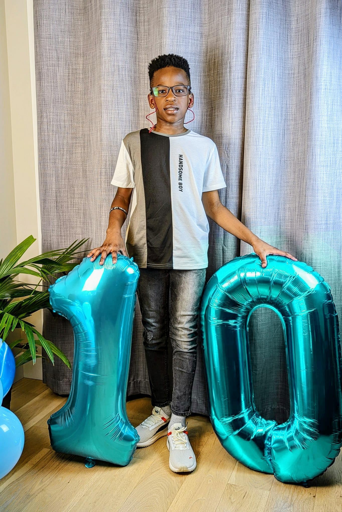 IWERP Light Blue Number 9 Balloon 40 Inch – 9th Birthday Decorations