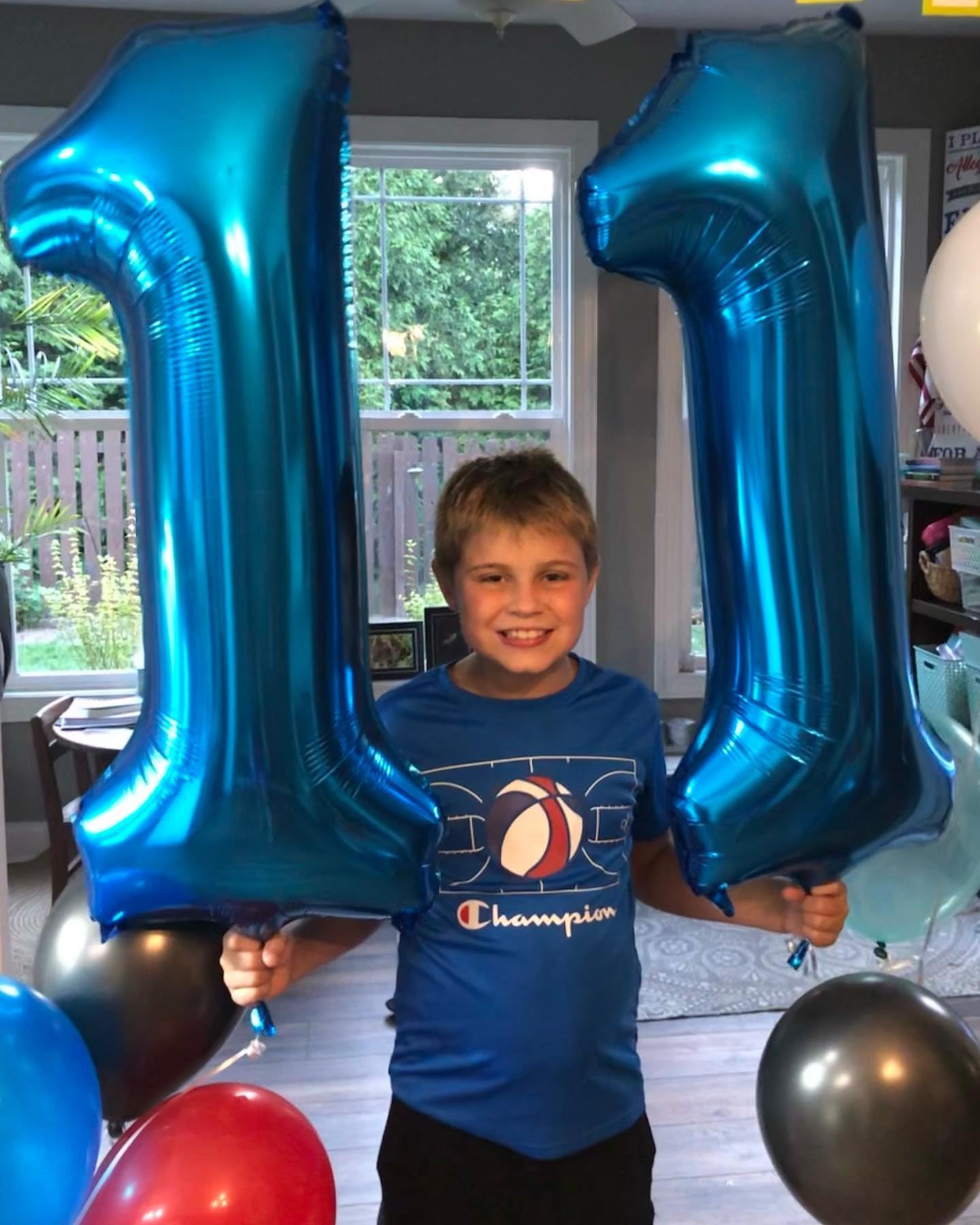 IWERP Navy Blue Number 11 Balloon – 40 Inch, 11th Birthday Decorations