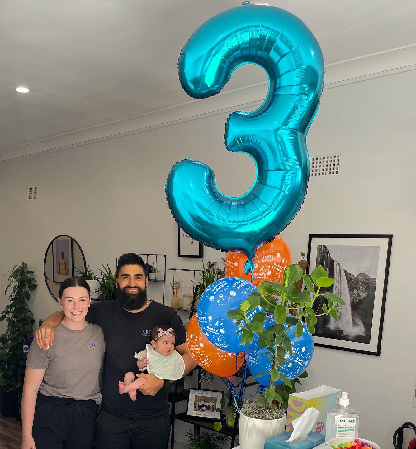 IWERP Light Blue Number 8 Balloon - 40-Inch 8th Birthday Decoration