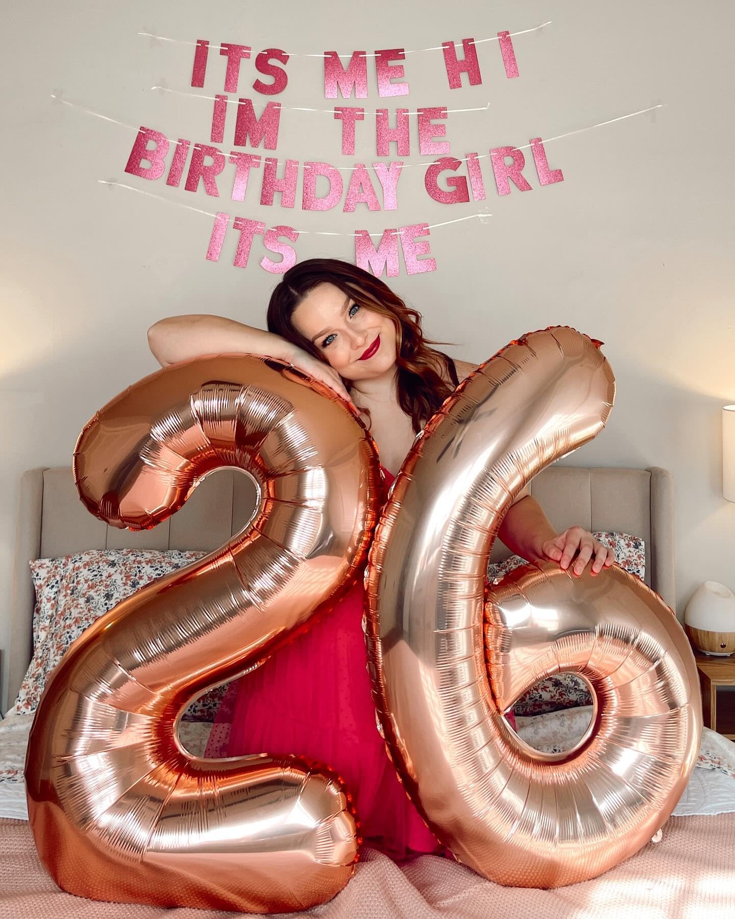 IWERP Rose Gold Number 8 Balloon 40-Inch – 8th Birthday Decorations