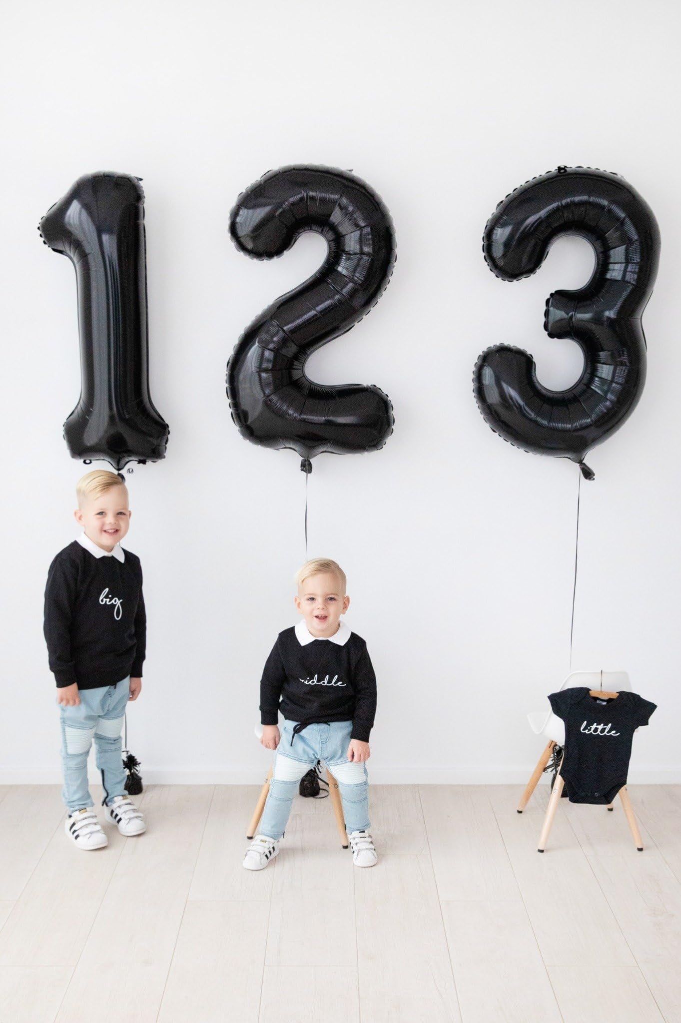 IWERP 40-Inch Black 13 Balloon – 13th Birthday & 31st Anniversary Decor