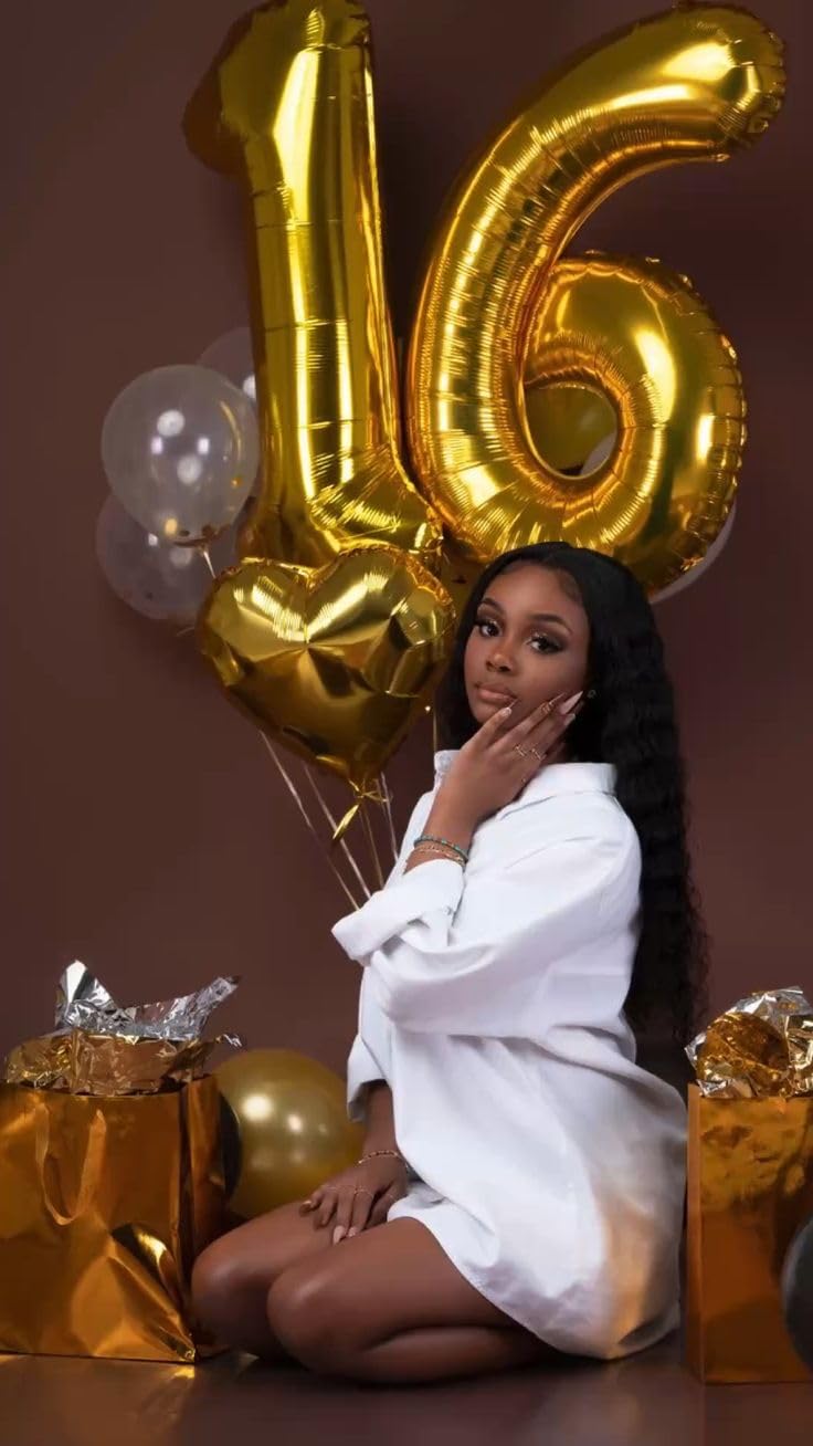 IWERP Gold Number 1 Balloon 40 Inch – 1st Birthday Party Decor