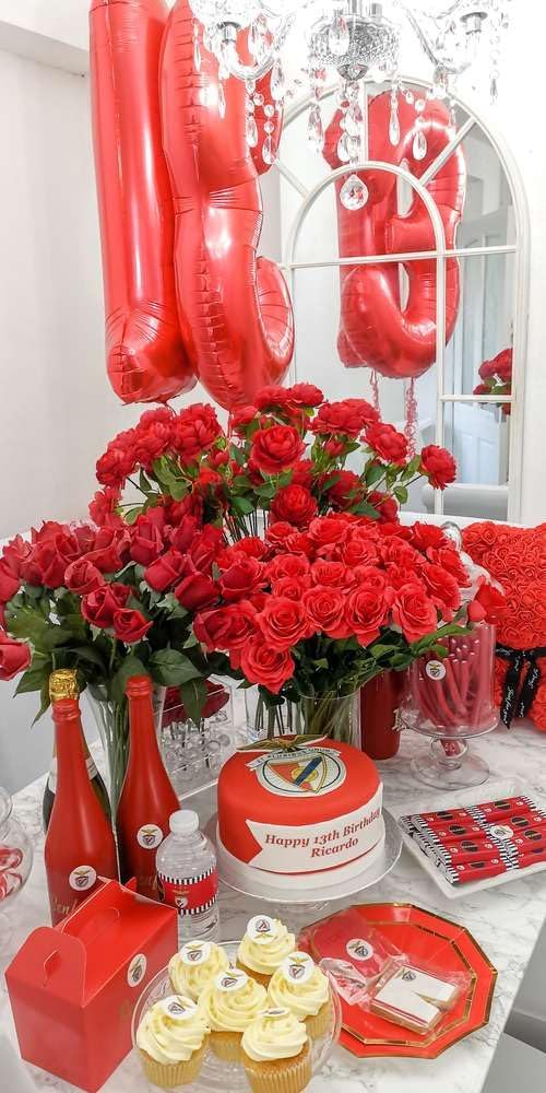 IWERP Red 40-Inch Number 3 Balloon – 3rd Birthday Decoration