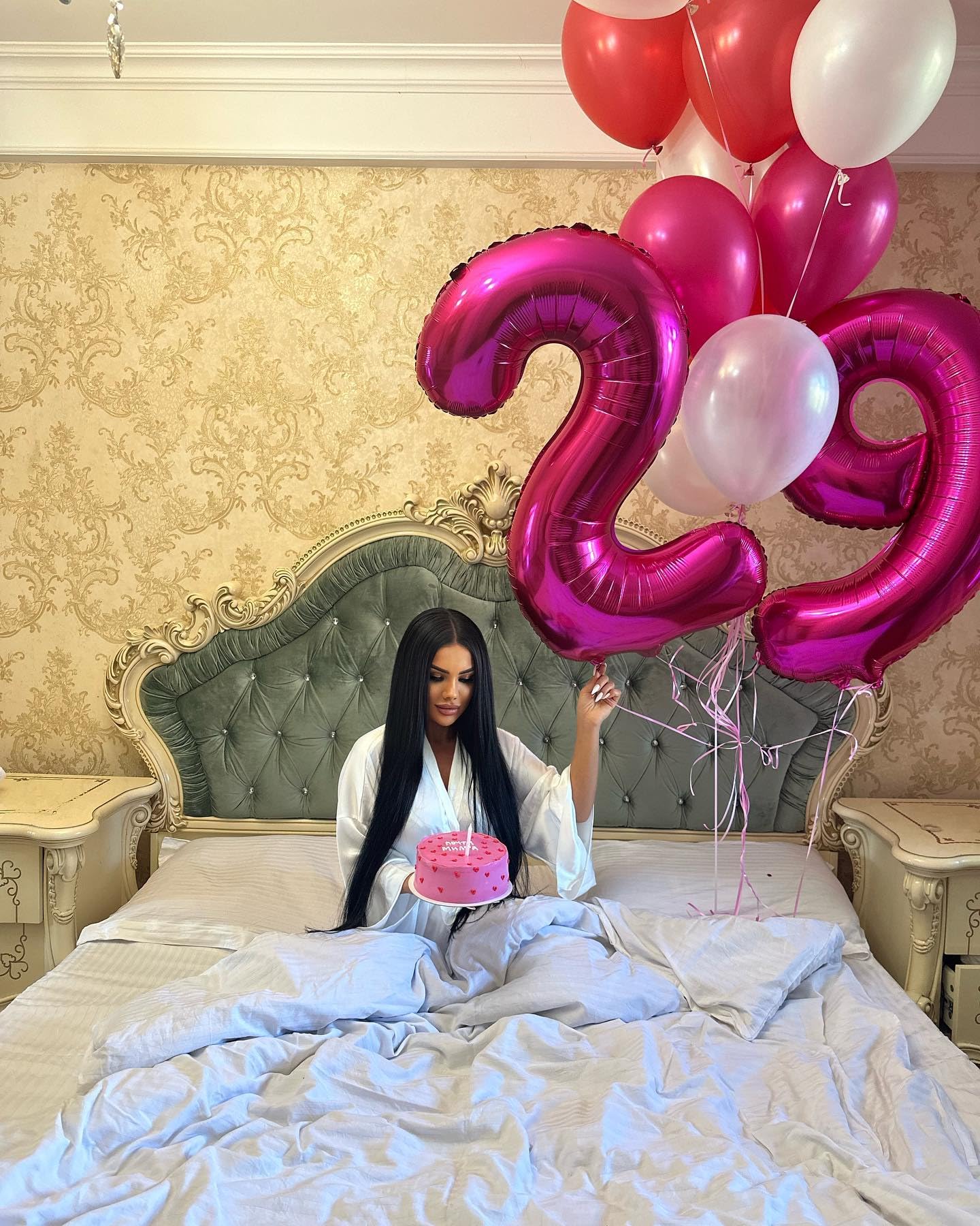 IWERP Hot Pink 9 Balloon – 40 Inch Number Balloon for 9th Birthday Parties