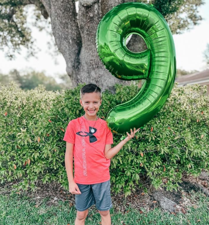 IWERP Green Number 19 Balloon 40 Inch – 19th Birthday Party Decoration
