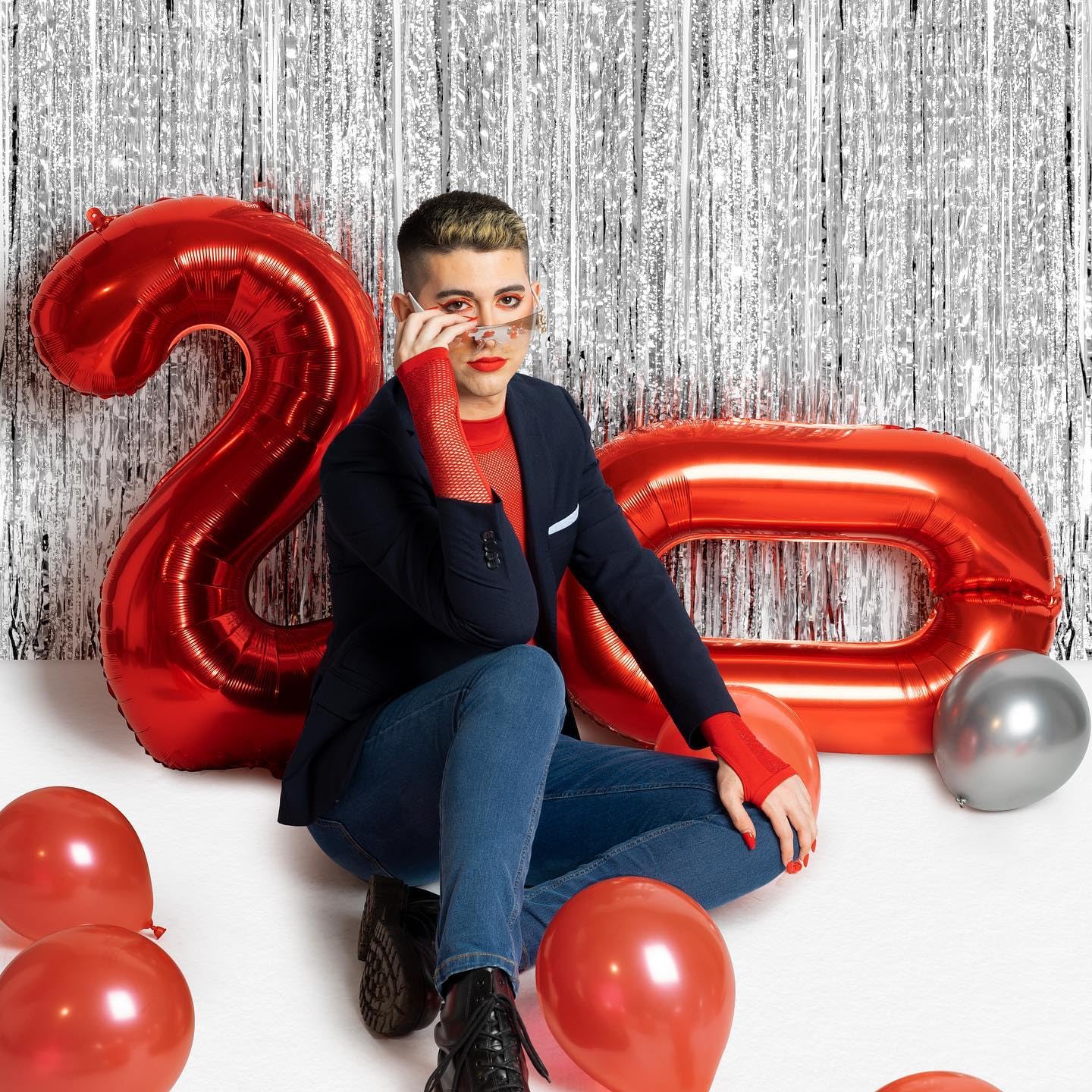 IWERP 21 Balloon 40-Inch Red – Bold 21st Birthday Decor