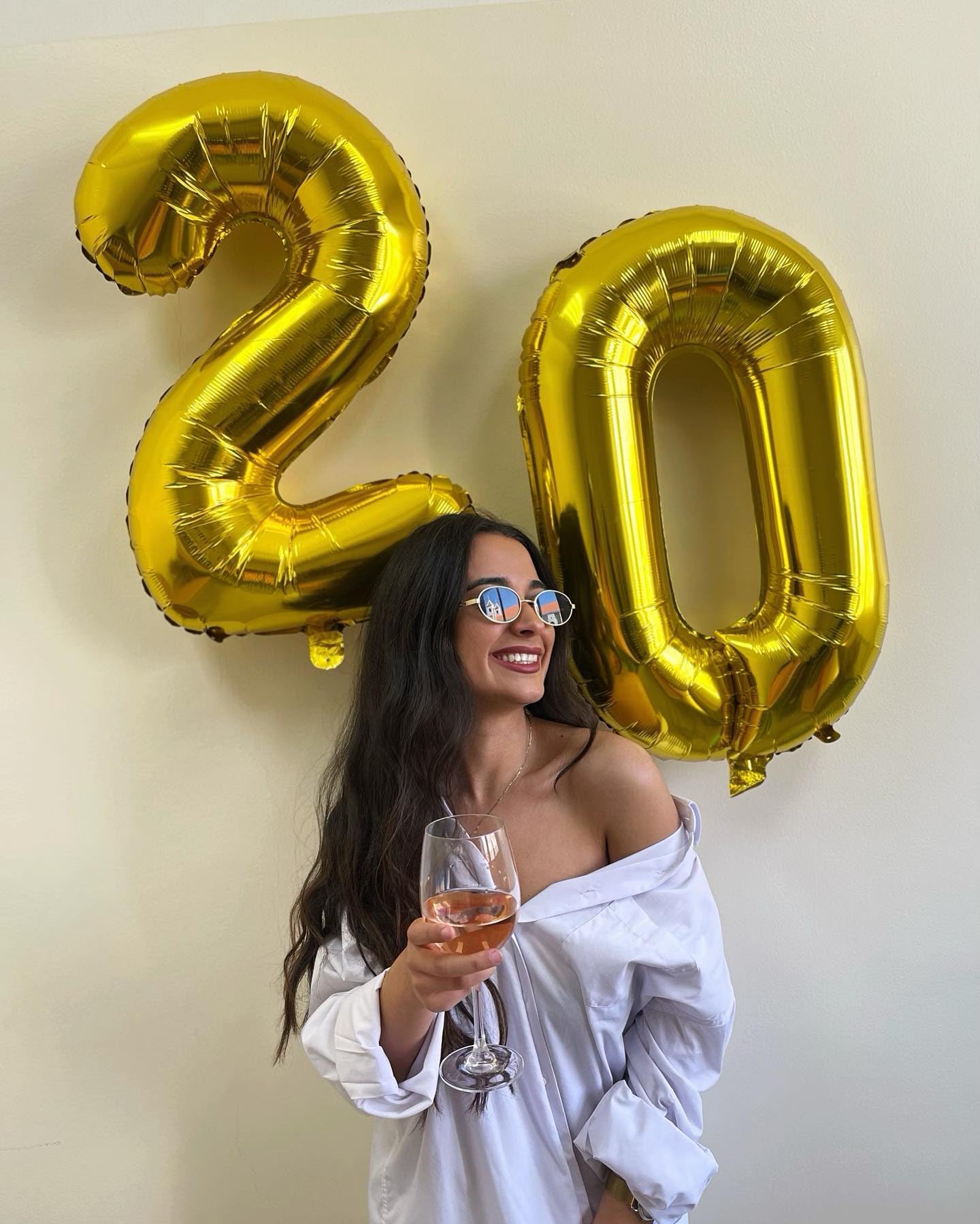 IWERP Gold 60th Birthday Balloon – 40 Inch | Elegant 60th Birthday Decorations