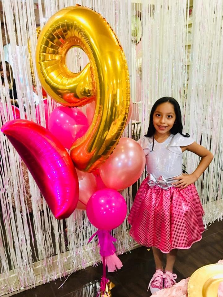 Gold Number 9 Balloon 40-Inch | IWERP 9th Birthday Party Decor