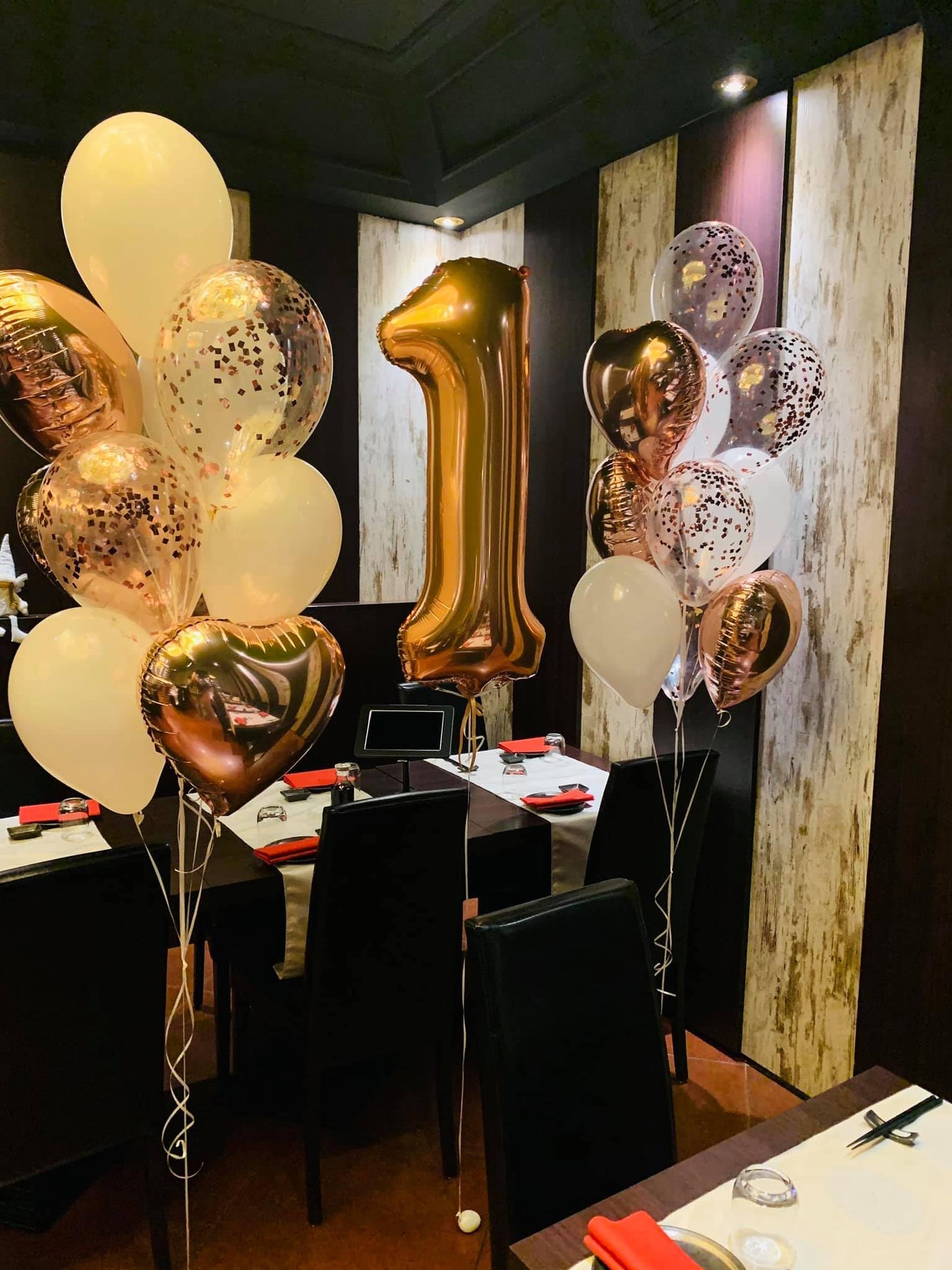 IWERP Gold Number 1 Balloon 40 Inch – 1st Birthday Party Decor