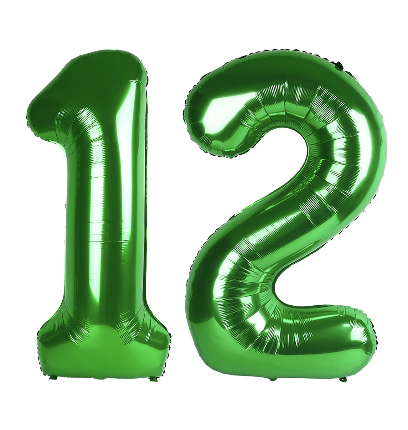 IWERP Green Number 12 Balloon 40 Inch – 12th Birthday Party Decorations