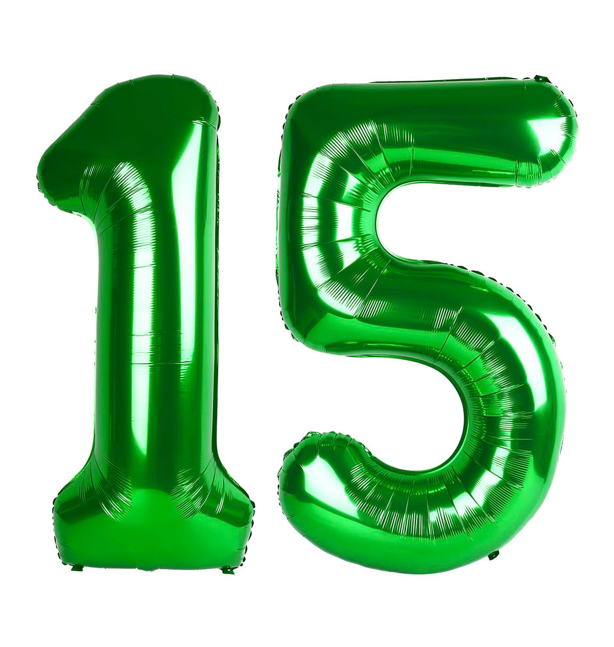 IWERP Green 15 Number Balloon 40-Inch – 15th Birthday Party Decorations