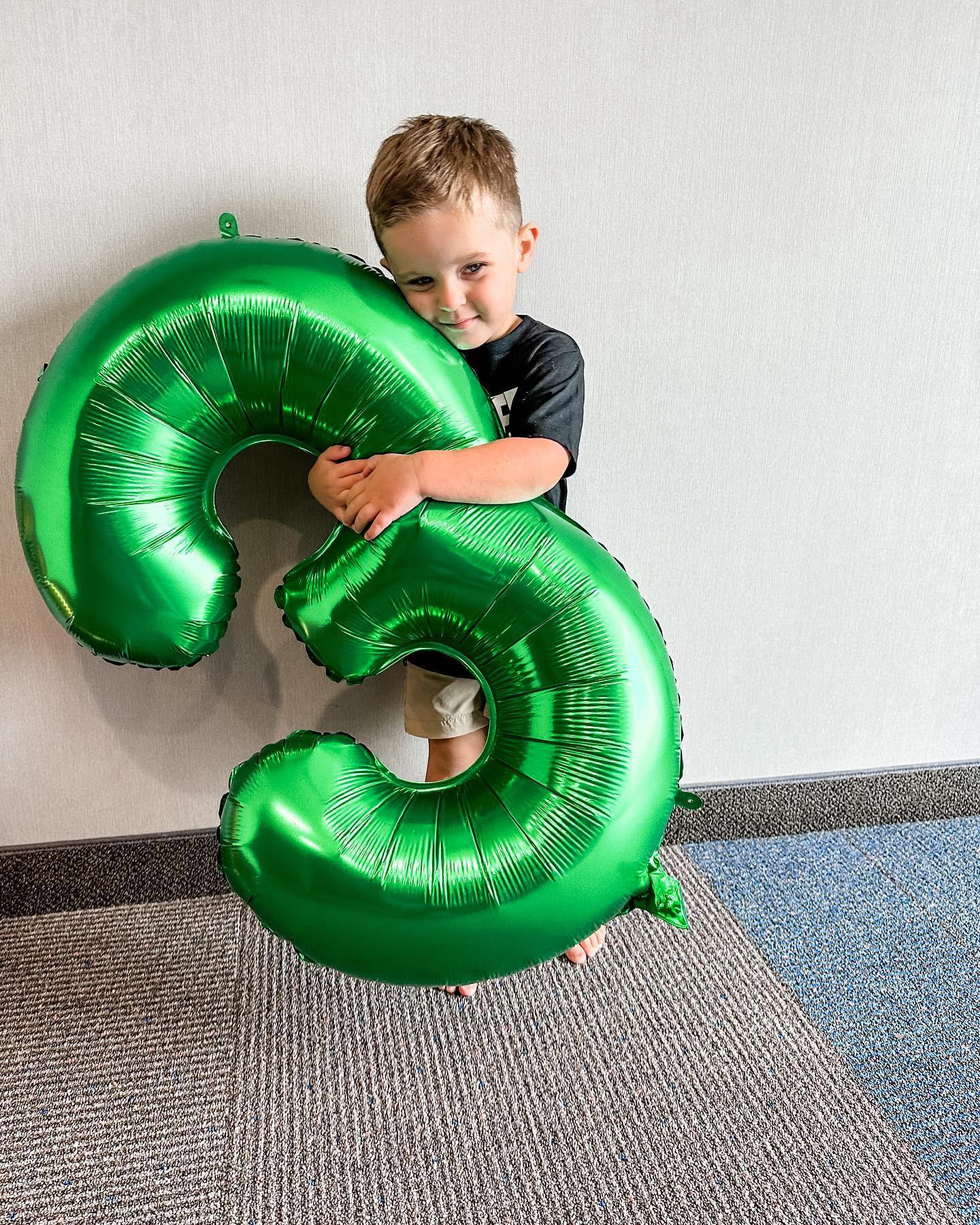 IWERP Green Number 5 Balloon 40 Inch – 5th Birthday Decorations