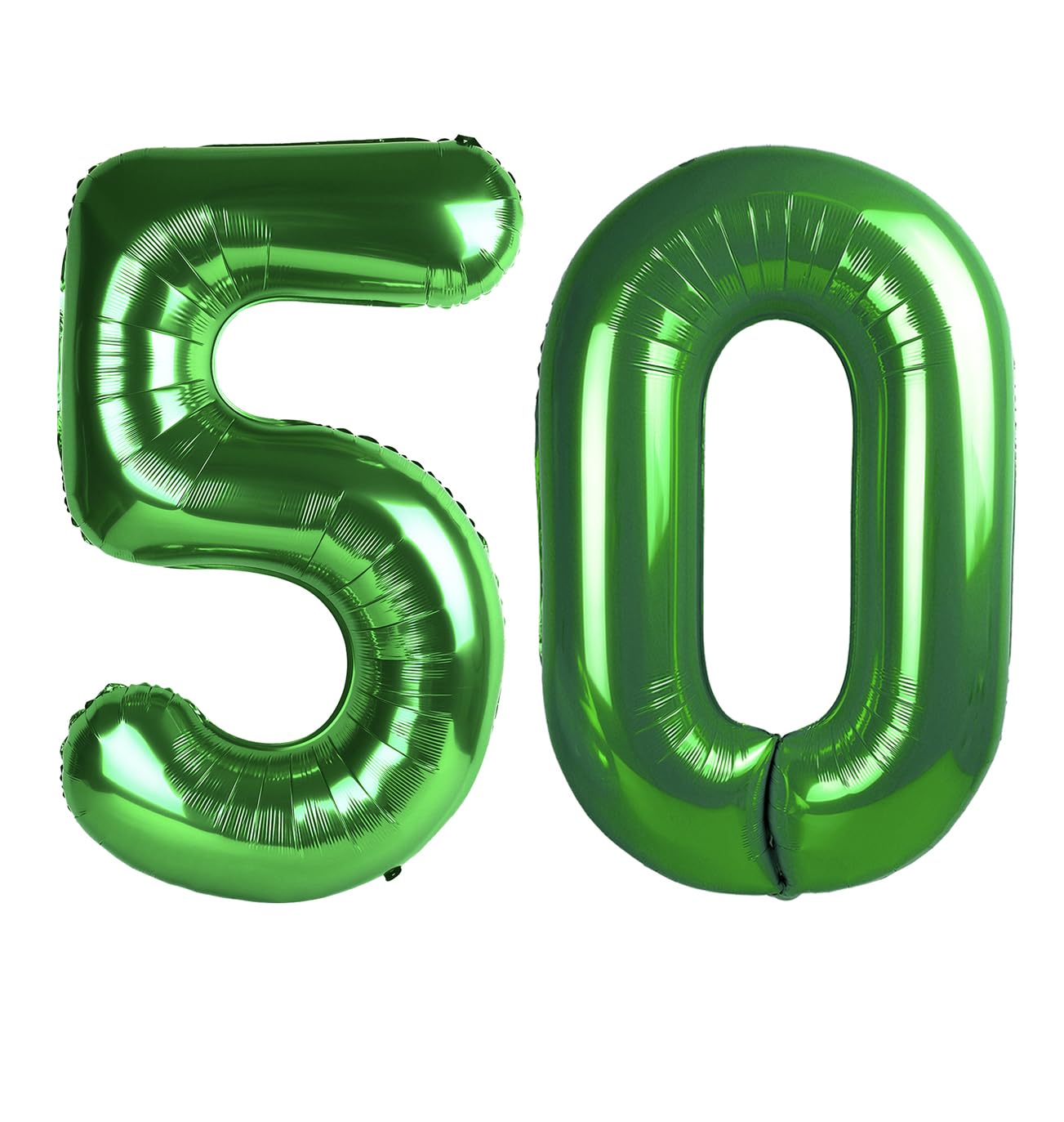 IWERP Green Number 50 Balloon – 40-Inch 50th Birthday Decorations