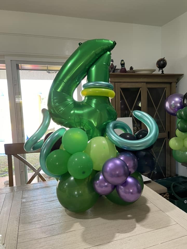 IWERP Green Number 50 Balloon – 40-Inch 50th Birthday Decorations