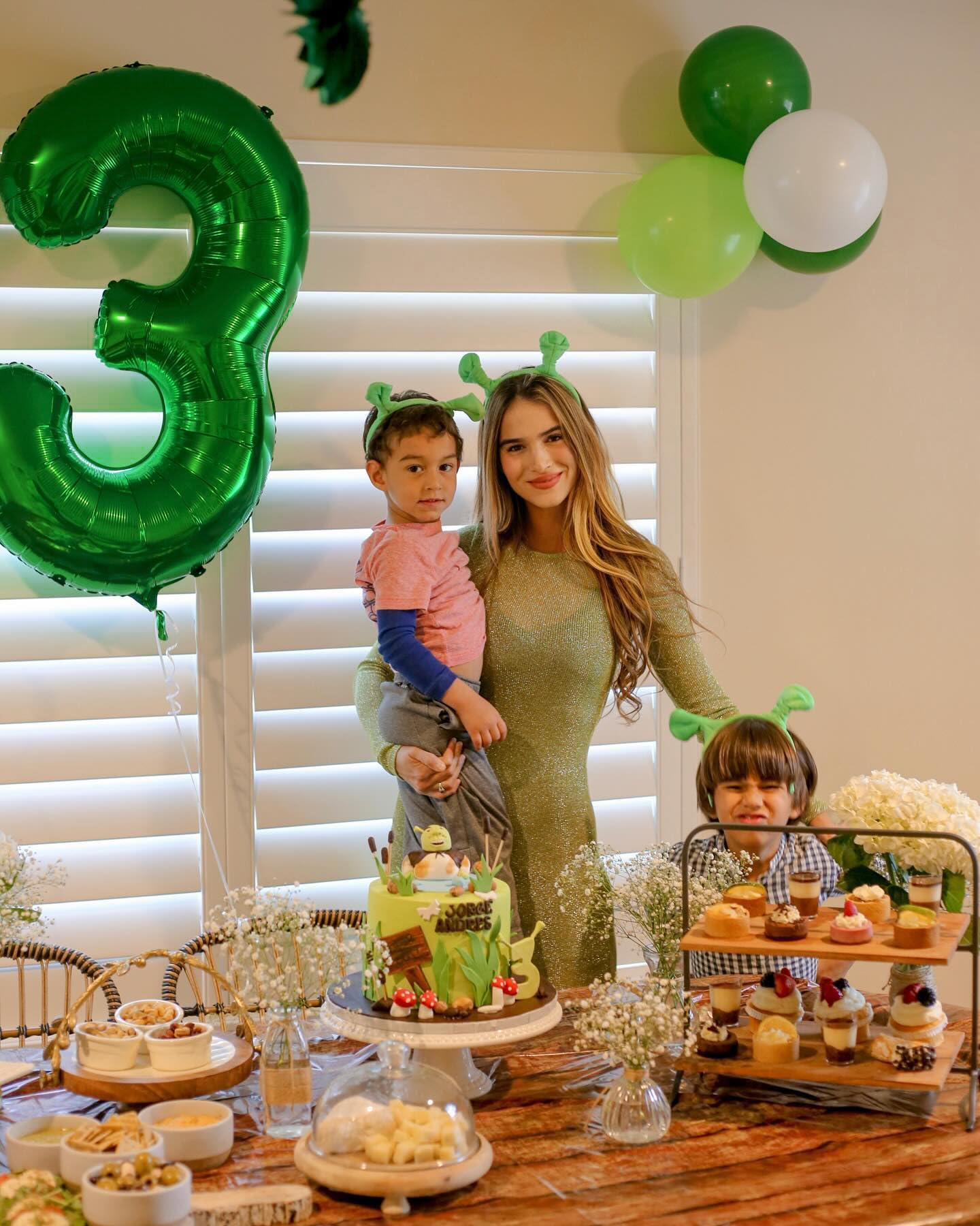 IWERP Green 40-Inch Number 3 Balloon – 3rd Birthday Party Decorations