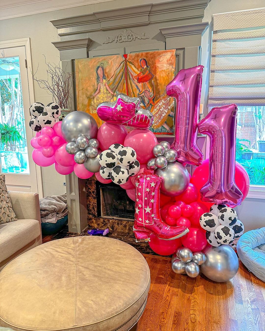 IWERP Pink 40-Inch 3 Balloon – 3rd Birthday Number Balloon for Party Decorations