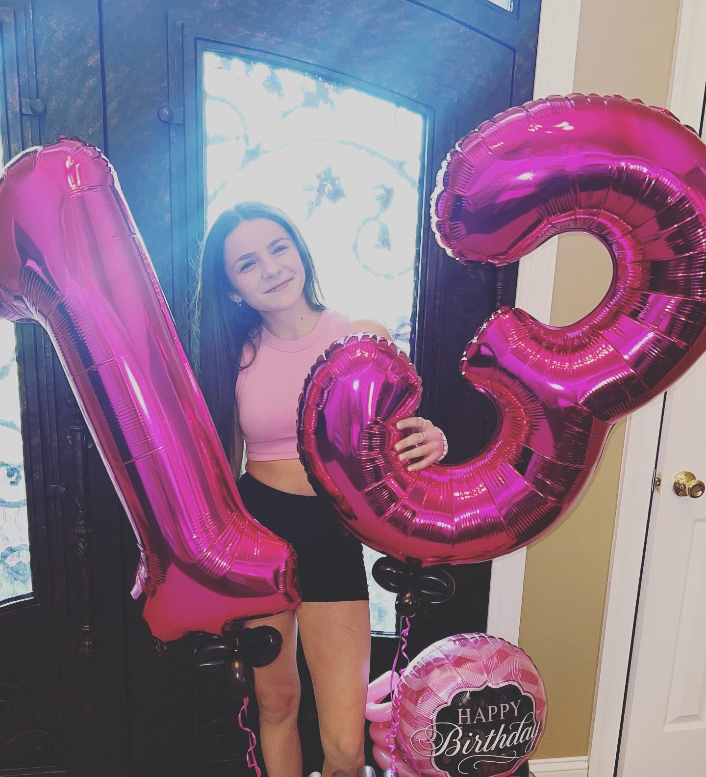 IWERP Hot Pink 40-Inch Number 3 Balloon – 3rd Birthday Decorations for Kids, Girls & Women