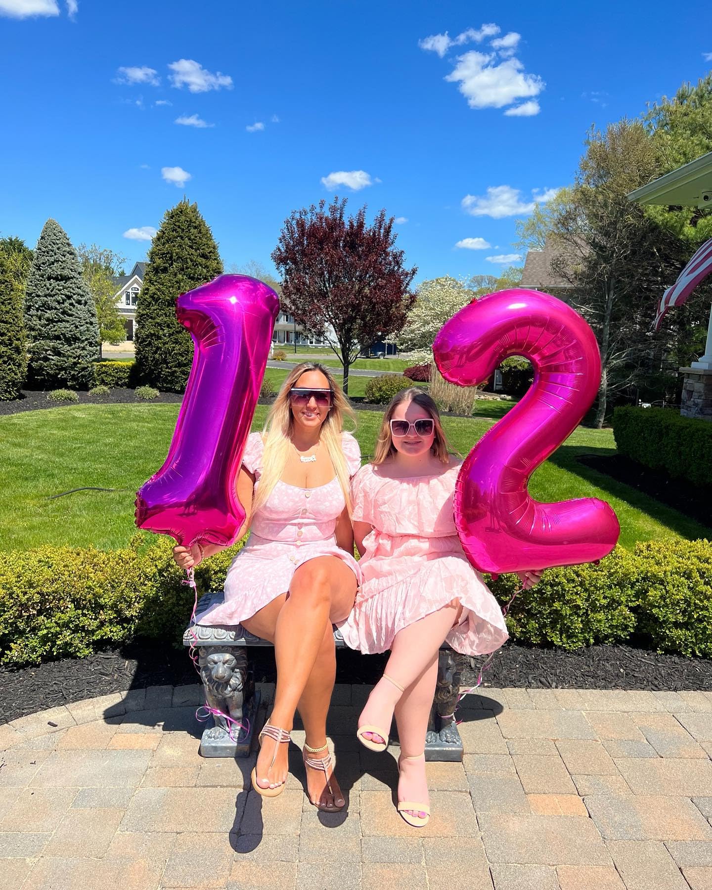 IWERP 40 Inch Hot Pink Number Balloon for First Birthday – Giant 1 Balloon