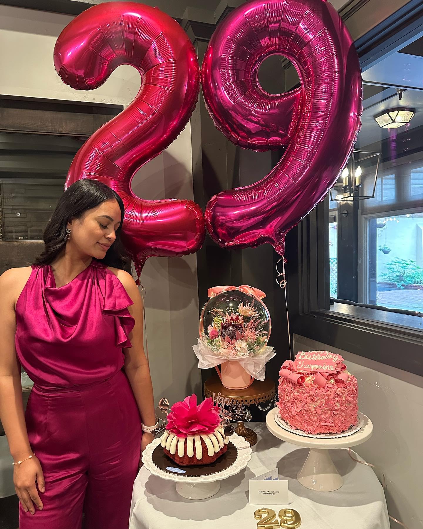 IWERP Hot Pink Number 9 Balloon 40 Inch – 9th Birthday Decorations