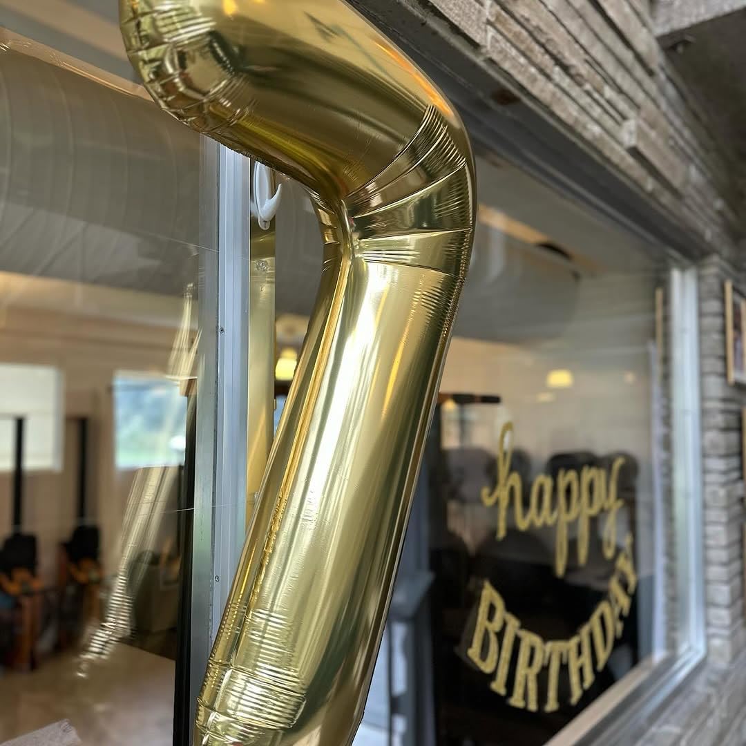 Champagne Gold 40in Number 9 Balloon – IWERP | 9th Birthday Decor