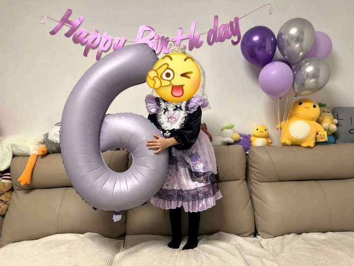 IWERP Lilac Number 8 Balloon 40 Inch – Lavender 8th Birthday Decor